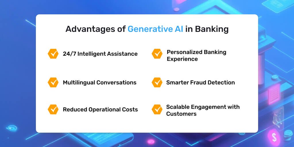Advantages of Generative AI in Banking